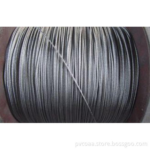 Solid 1x12 304 Stainless Steel Wire Rope 1mm - 20mm For Goo
